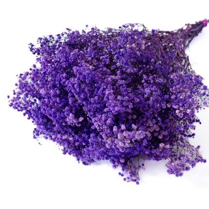 دسته گل عروس بنفش