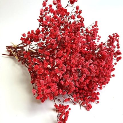 دسته گل عروس قرمز